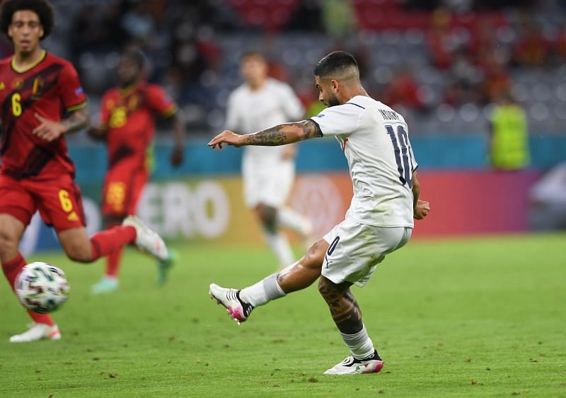 Insigne scored a beauty against Belgium